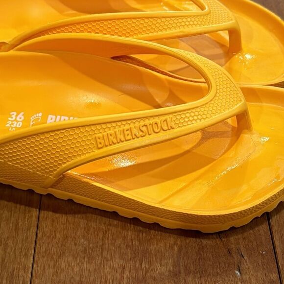 Birkenstock Honolulu EVA mens thong sandal flip flop Zinnia orange size 36 / 6.5 - Picture 5 of 8